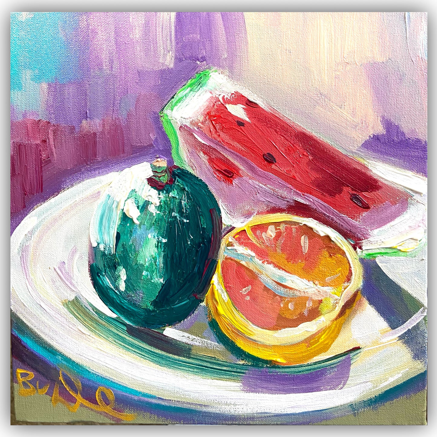 Still Life with Watermelon